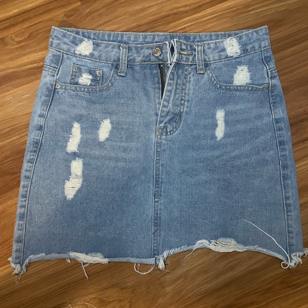 Jean skirt